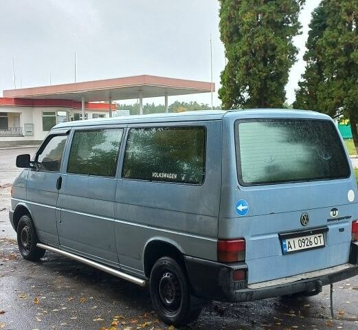 Синий Фольксваген Transporter, объемом двигателя 2.5 л и пробегом 222 тыс. км за 4500 $, фото 3 на Automoto.ua