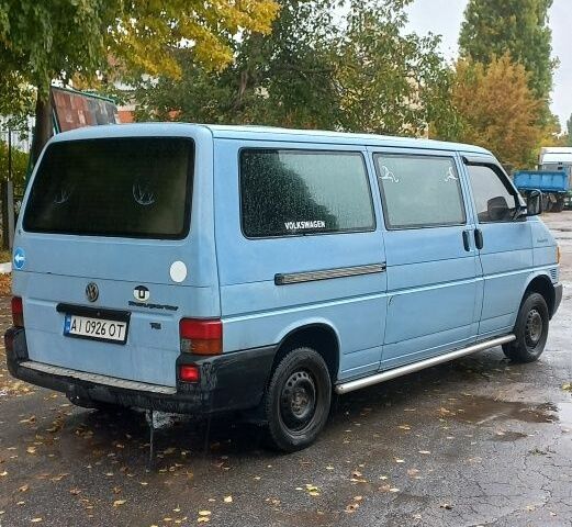 Синий Фольксваген Transporter, объемом двигателя 2.5 л и пробегом 222 тыс. км за 4500 $, фото 2 на Automoto.ua