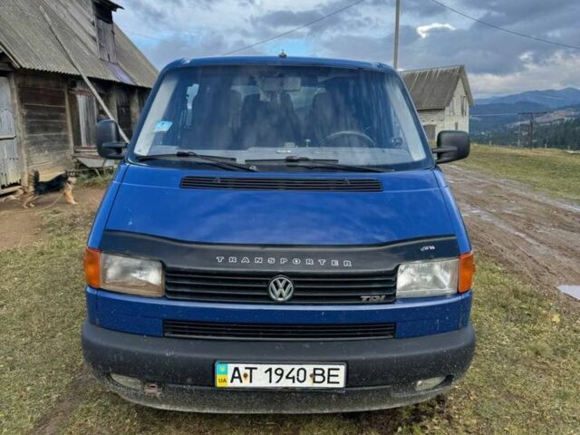 Синий Фольксваген Transporter, объемом двигателя 2.5 л и пробегом 650 тыс. км за 4200 $, фото 1 на Automoto.ua