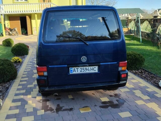 Синий Фольксваген Transporter, объемом двигателя 2.5 л и пробегом 339 тыс. км за 6300 $, фото 3 на Automoto.ua