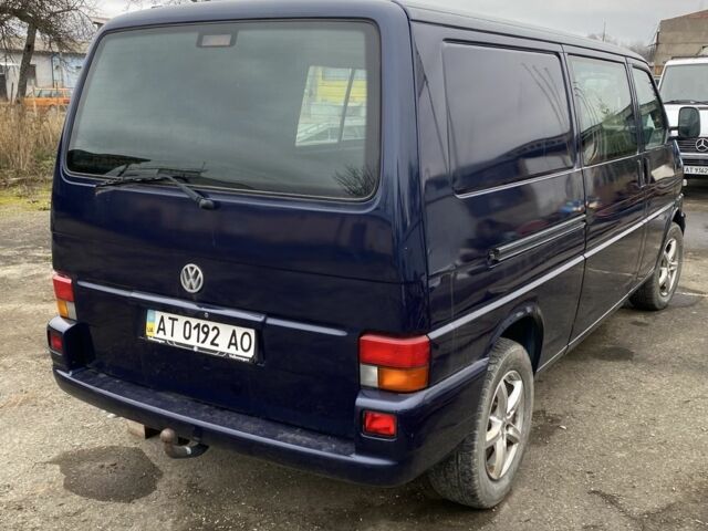 Синий Фольксваген Transporter, объемом двигателя 2.5 л и пробегом 285 тыс. км за 5750 $, фото 3 на Automoto.ua