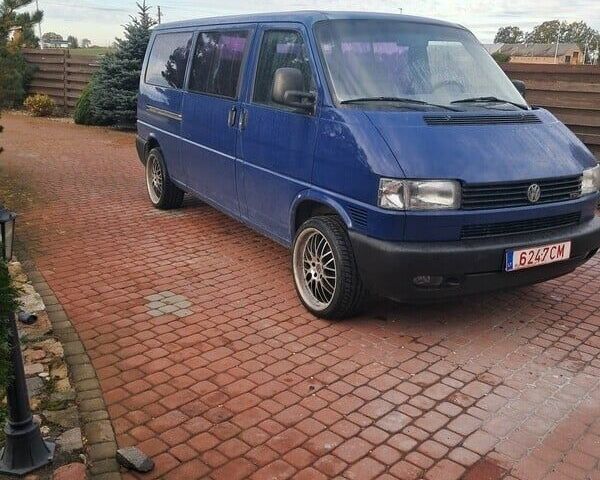 Синій Фольксваген Transporter, об'ємом двигуна 2.5 л та пробігом 286 тис. км за 2800 $, фото 2 на Automoto.ua