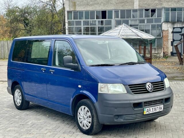 Синий Фольксваген Transporter, объемом двигателя 2.5 л и пробегом 320 тыс. км за 5650 $, фото 4 на Automoto.ua