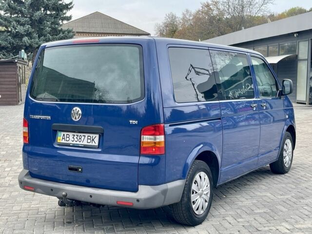 Синий Фольксваген Transporter, объемом двигателя 2.5 л и пробегом 320 тыс. км за 5650 $, фото 21 на Automoto.ua