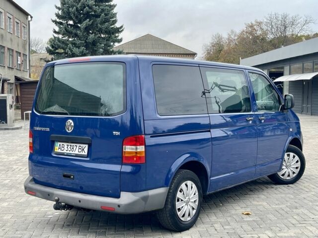 Синий Фольксваген Transporter, объемом двигателя 2.5 л и пробегом 320 тыс. км за 5650 $, фото 5 на Automoto.ua