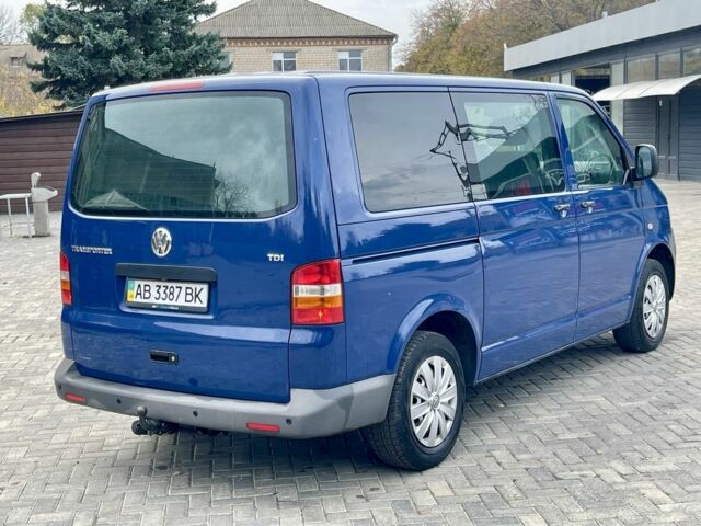 Синий Фольксваген Transporter, объемом двигателя 2.5 л и пробегом 320 тыс. км за 5650 $, фото 20 на Automoto.ua
