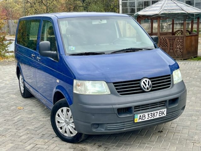 Синий Фольксваген Transporter, объемом двигателя 2.5 л и пробегом 320 тыс. км за 5650 $, фото 1 на Automoto.ua