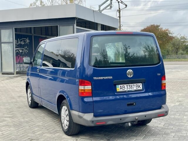 Синий Фольксваген Transporter, объемом двигателя 2.5 л и пробегом 320 тыс. км за 5650 $, фото 22 на Automoto.ua