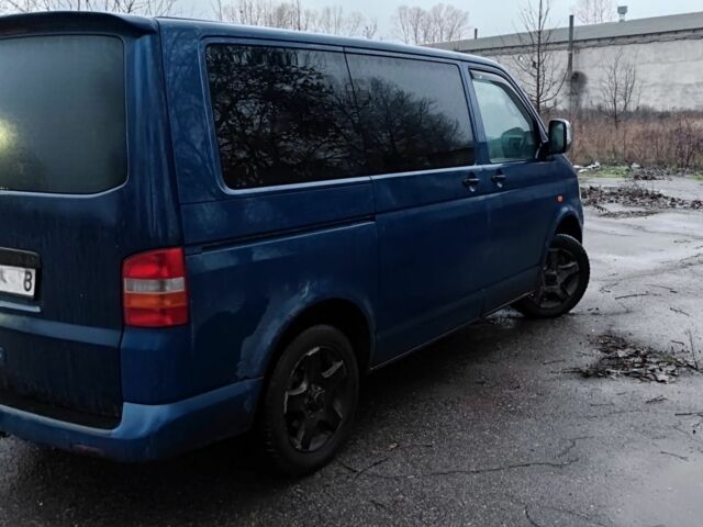Синій Фольксваген Transporter, об'ємом двигуна 2.5 л та пробігом 250 тис. км за 3750 $, фото 2 на Automoto.ua
