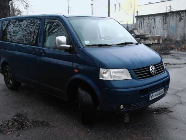 Синій Фольксваген Transporter, об'ємом двигуна 2.5 л та пробігом 250 тис. км за 3750 $, фото 1 на Automoto.ua