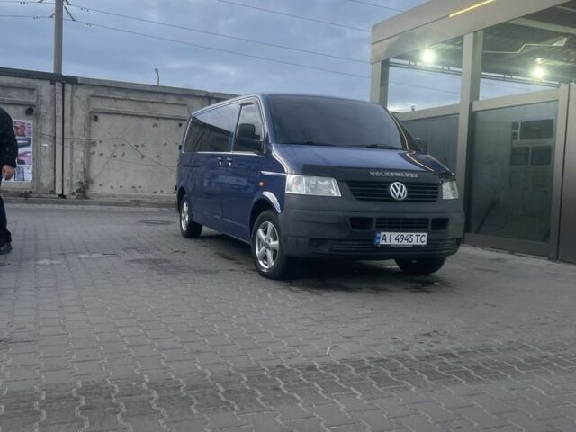 Синий Фольксваген Transporter, объемом двигателя 2.5 л и пробегом 453 тыс. км за 7777 $, фото 1 на Automoto.ua