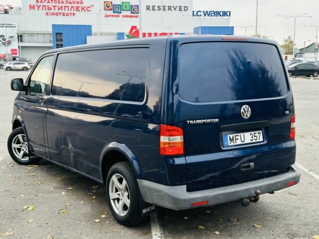 Синий Фольксваген Transporter, объемом двигателя 2.5 л и пробегом 300 тыс. км за 6125 $, фото 11 на Automoto.ua