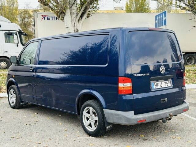 Синий Фольксваген Transporter, объемом двигателя 2.5 л и пробегом 300 тыс. км за 6125 $, фото 5 на Automoto.ua