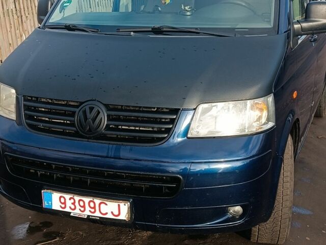 Синій Фольксваген Transporter, об'ємом двигуна 2.5 л та пробігом 280 тис. км за 7000 $, фото 4 на Automoto.ua