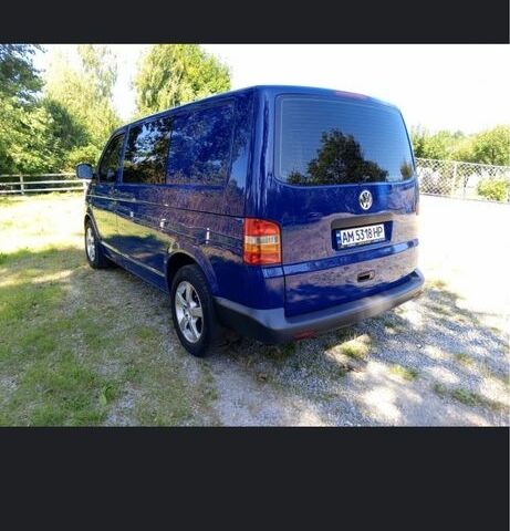 Синий Фольксваген Transporter, объемом двигателя 2.5 л и пробегом 350 тыс. км за 7700 $, фото 11 на Automoto.ua
