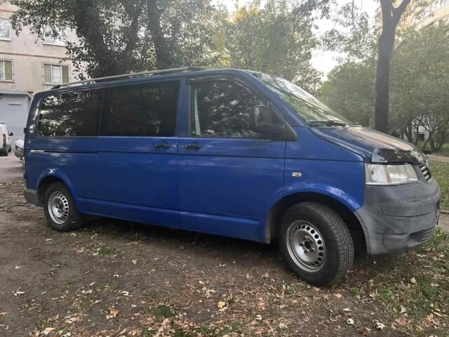 Синий Фольксваген Transporter, объемом двигателя 1.9 л и пробегом 332 тыс. км за 7000 $, фото 1 на Automoto.ua