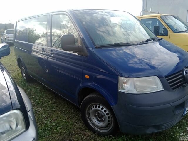 Синий Фольксваген Transporter, объемом двигателя 2.5 л и пробегом 289 тыс. км за 6407 $, фото 1 на Automoto.ua