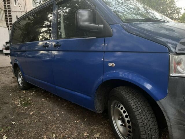 Синий Фольксваген Transporter, объемом двигателя 1.9 л и пробегом 332 тыс. км за 7000 $, фото 5 на Automoto.ua