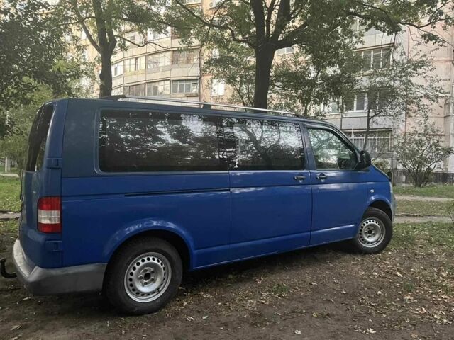 Синий Фольксваген Transporter, объемом двигателя 1.9 л и пробегом 332 тыс. км за 7000 $, фото 6 на Automoto.ua