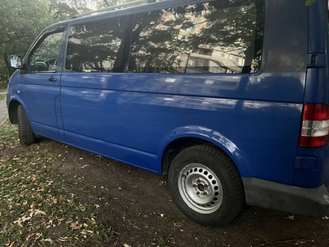 Синий Фольксваген Transporter, объемом двигателя 1.9 л и пробегом 332 тыс. км за 7000 $, фото 7 на Automoto.ua