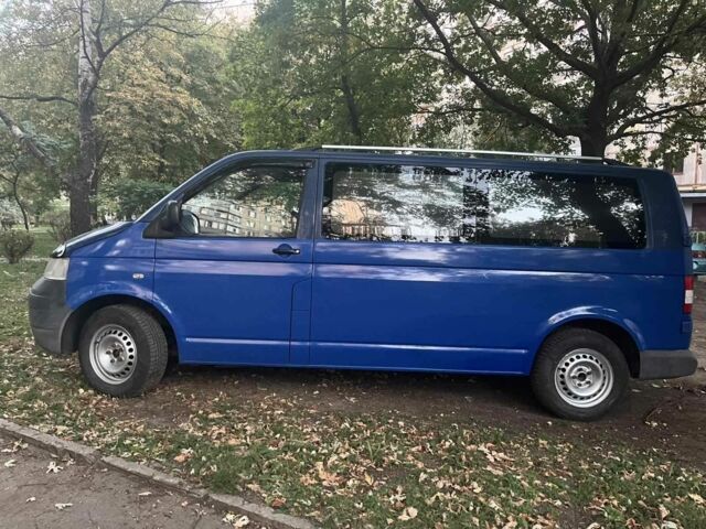Синий Фольксваген Transporter, объемом двигателя 1.9 л и пробегом 332 тыс. км за 7000 $, фото 3 на Automoto.ua