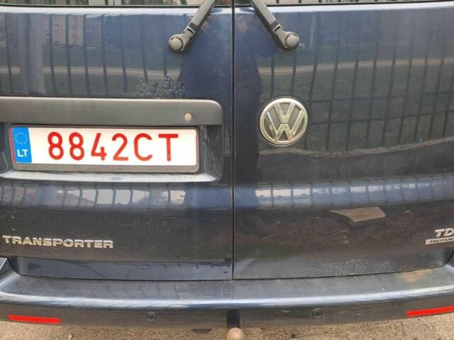 Синій Фольксваген Transporter, об'ємом двигуна 2 л та пробігом 247 тис. км за 6250 $, фото 4 на Automoto.ua
