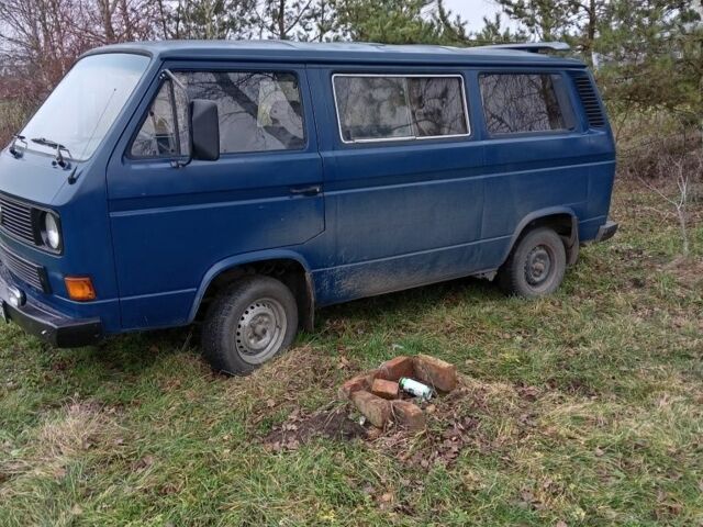 Синий Фольксваген Transporter, объемом двигателя 1.9 л и пробегом 300 тыс. км за 1600 $, фото 1 на Automoto.ua