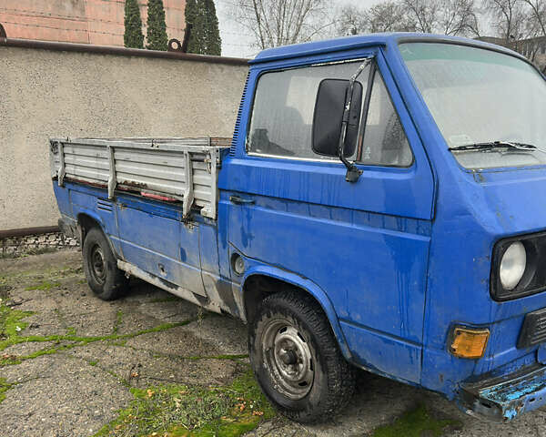 Синий Фольксваген Transporter, объемом двигателя 1.6 л и пробегом 540 тыс. км за 3000 $, фото 1 на Automoto.ua