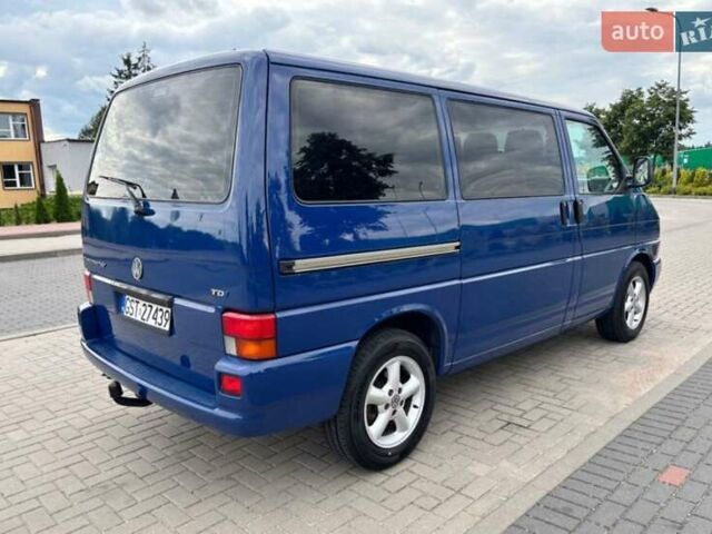 Синий Фольксваген Transporter, объемом двигателя 1.9 л и пробегом 315 тыс. км за 2600 $, фото 3 на Automoto.ua