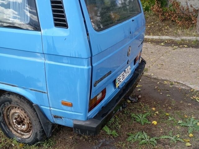 Синий Фольксваген Transporter, объемом двигателя 0 л и пробегом 50 тыс. км за 1500 $, фото 4 на Automoto.ua