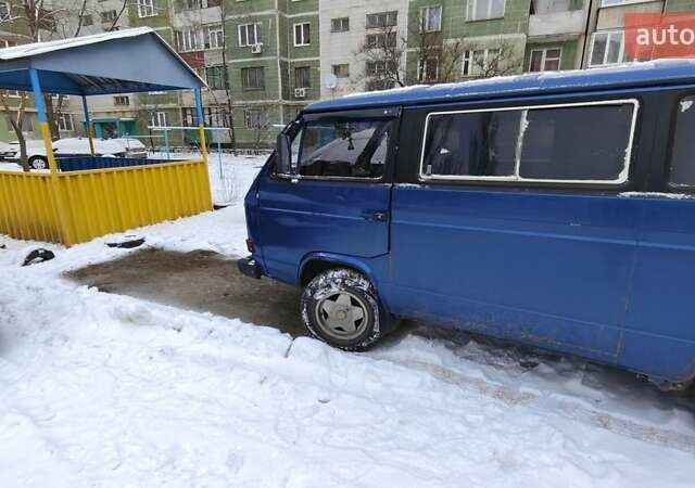 Синий Фольксваген Transporter, объемом двигателя 1.9 л и пробегом 230 тыс. км за 3200 $, фото 2 на Automoto.ua
