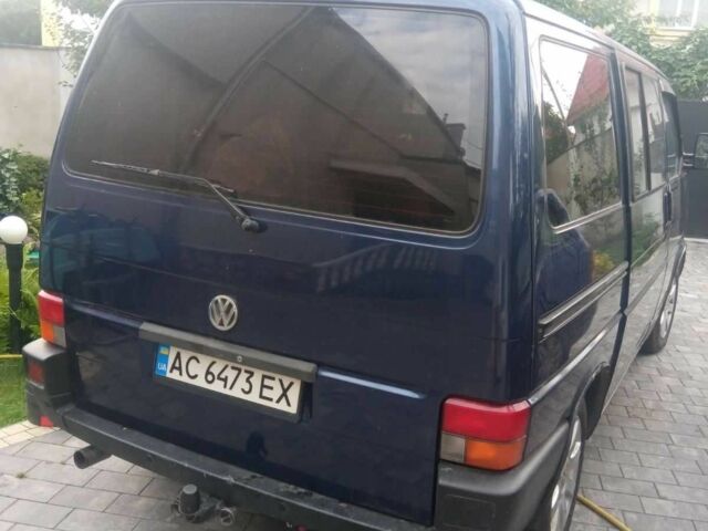 Синій Фольксваген Transporter, об'ємом двигуна 2 л та пробігом 308 тис. км за 4600 $, фото 4 на Automoto.ua
