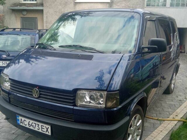 Синій Фольксваген Transporter, об'ємом двигуна 2 л та пробігом 308 тис. км за 4600 $, фото 2 на Automoto.ua