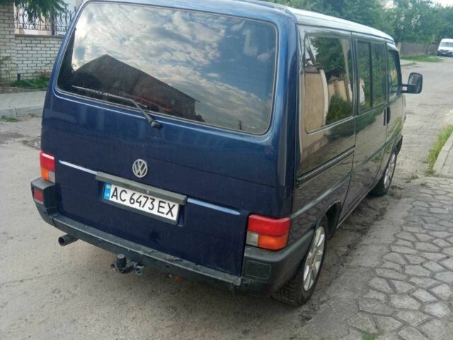 Синій Фольксваген Transporter, об'ємом двигуна 2 л та пробігом 308 тис. км за 4600 $, фото 7 на Automoto.ua