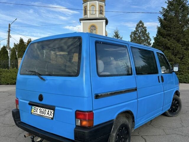 Синий Фольксваген Transporter, объемом двигателя 2.5 л и пробегом 360 тыс. км за 2999 $, фото 7 на Automoto.ua