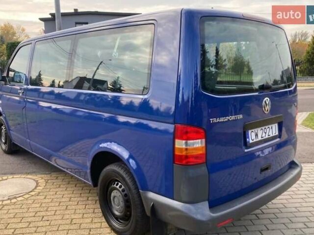 Синий Фольксваген Transporter, объемом двигателя 2.5 л и пробегом 210 тыс. км за 3300 $, фото 6 на Automoto.ua