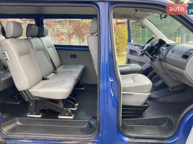 Синий Фольксваген Transporter, объемом двигателя 2.5 л и пробегом 210 тыс. км за 3300 $, фото 5 на Automoto.ua