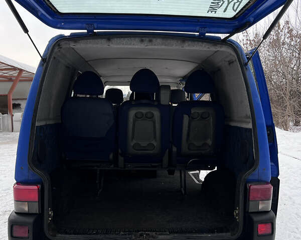 Синій Фольксваген Transporter, об'ємом двигуна 1.9 л та пробігом 287 тис. км за 5250 $, фото 34 на Automoto.ua