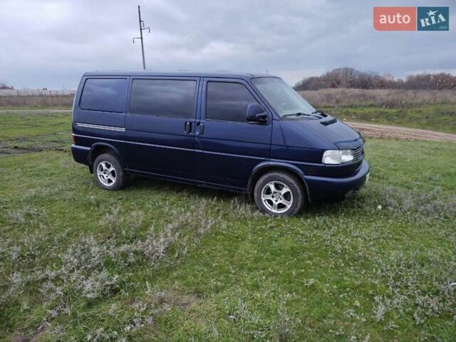Синий Фольксваген Transporter, объемом двигателя 2.5 л и пробегом 364 тыс. км за 6500 $, фото 4 на Automoto.ua