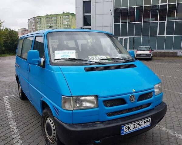 Синий Фольксваген Transporter, объемом двигателя 1.9 л и пробегом 374 тыс. км за 5400 $, фото 5 на Automoto.ua
