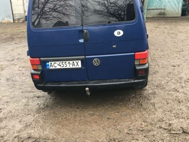Синий Фольксваген Transporter, объемом двигателя 2.5 л и пробегом 1000 тыс. км за 5800 $, фото 5 на Automoto.ua
