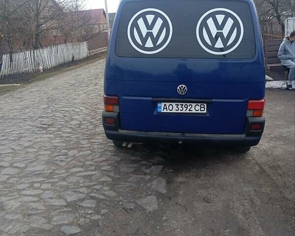 Синий Фольксваген Transporter, объемом двигателя 2.5 л и пробегом 420 тыс. км за 6600 $, фото 6 на Automoto.ua