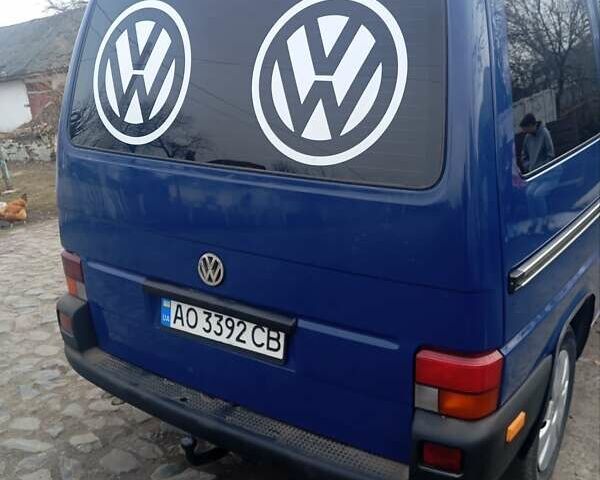 Синий Фольксваген Transporter, объемом двигателя 2.5 л и пробегом 420 тыс. км за 6600 $, фото 5 на Automoto.ua
