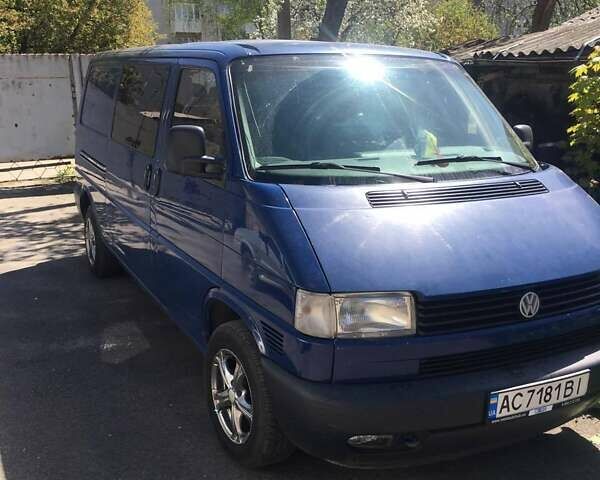 Синій Фольксваген Transporter, об'ємом двигуна 1.9 л та пробігом 327 тис. км за 6200 $, фото 1 на Automoto.ua
