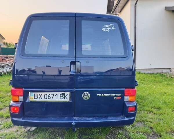 Синій Фольксваген Transporter, об'ємом двигуна 2.5 л та пробігом 453 тис. км за 6500 $, фото 6 на Automoto.ua
