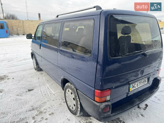 Синий Фольксваген Transporter, объемом двигателя 2.46 л и пробегом 382 тыс. км за 5500 $, фото 7 на Automoto.ua