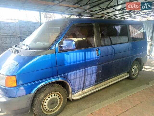 Синий Фольксваген Transporter, объемом двигателя 2.5 л и пробегом 245 тыс. км за 5500 $, фото 5 на Automoto.ua