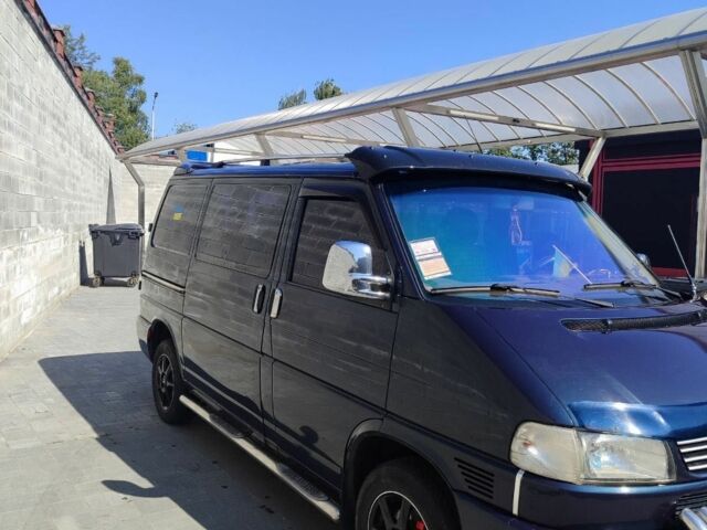 Синий Фольксваген Transporter, объемом двигателя 2.5 л и пробегом 364 тыс. км за 5500 $, фото 13 на Automoto.ua
