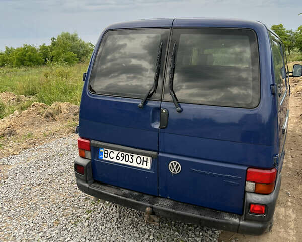 Синій Фольксваген Transporter, об'ємом двигуна 2.5 л та пробігом 450 тис. км за 7000 $, фото 8 на Automoto.ua