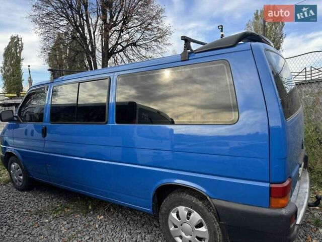 Синий Фольксваген Transporter, объемом двигателя 2.5 л и пробегом 453 тыс. км за 5950 $, фото 4 на Automoto.ua